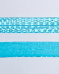 Резинка окантовочная голубой 15мм 82,5% полиамид/17,5% эластан арт. ПРС-2686-2-ПРС0046069