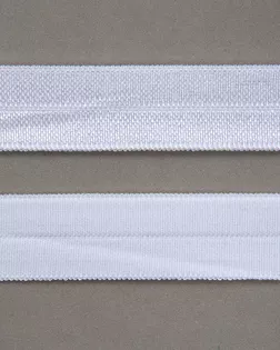 Резинка окантовочная белый 15мм 82,5% полиамид/17,5% эластан арт. ПРС-2686-3-ПРС0046070