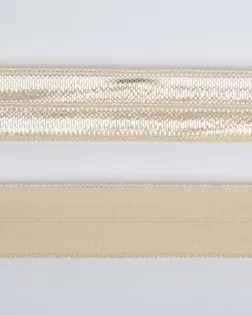 Резинка окантовочная кремовый 15мм 82,5% полиамид/17,5% эластан арт. ПРС-2686-7-ПРС0046145