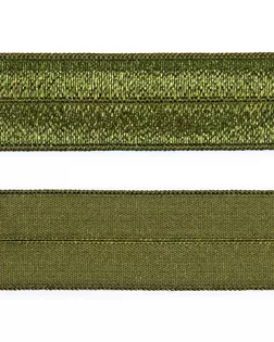 Резинка окантовочная хаки 20мм 82,5% полиамид/17,5% эластан арт. ПРС-2679-3-ПРС0046230
