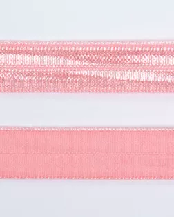 Резинка окантовочная розовый 15мм 82,5% полиамид/17,5% эластан арт. ПРС-2686-8-ПРС0046256