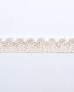 Резинка ажурная кремовый 10мм 71,5% полиамид/28,5% эластан арт. ПРС-2709-1-ПРС0046285