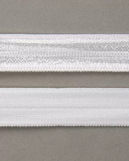 Резинка окантовочная кремовый 15мм 82,5% полиамид/17,5% эластан арт. ПРС-2686-10-ПРС0046290