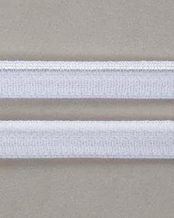 Кант эластичный белый 8мм 71,5% полиамид/28,5% эластан арт. ПРС-2717-1-ПРС0046353