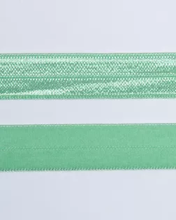 Резинка окантовочная зеленый 15мм 82,5% полиамид/17,5% эластан арт. ПРС-2686-12-ПРС0046371