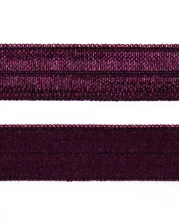 Резинка окантовочная фиолетовый 15мм 82,5% полиамид/17,5% эластан арт. ПРС-2686-13-ПРС0046383