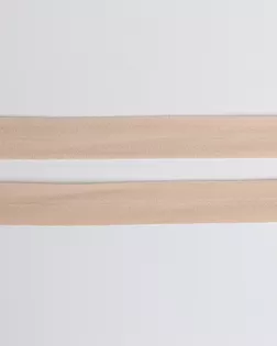 Резинка окантовочная бежевый 15мм 62% полиамид/38% эластан арт. ПРС-2722-3-ПРС0046449