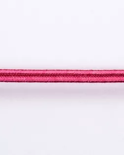 Шнур-сутаж розовый 3,5мм вискоза арт. ПРС-2745-3-ПРС0047065