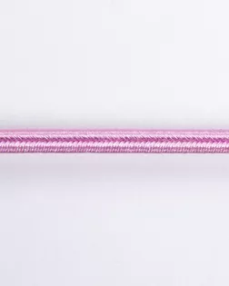 Шнур-сутаж розовый 3,5мм вискоза арт. ПРС-2745-6-ПРС0047120