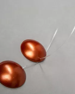 Подхват шторный с магнитом терракотовый 25см пластик арт. ПРС-2946-1-ПРС0051031