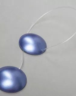 Подхват шторный с магнитом синий 25см пластик арт. ПРС-2946-4-ПРС0051035