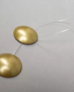 Подхват шторный с магнитом матовое золото 25см пластик арт. ПРС-2946-7-ПРС0051039