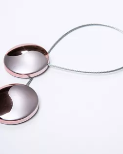 Подхват шторный с магнитом медь 45мм металл/пластмасса арт. ПРС-3674-3-ПРС0055013