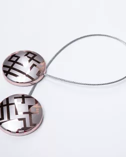 Подхват шторный с магнитом медь 45мм металл/пластмасса арт. ПРС-3676-3-ПРС0055018