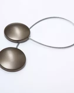 Подхват шторный с магнитом латунь 45мм металл/пластмасса арт. ПРС-3684-1-ПРС0055063