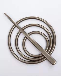 Подхват шторный латунь 90мм пластмасса арт. ПРС-3690-4-ПРС0055095