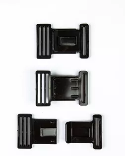 Пряжка "Ковача" пластик черный 50мм пластмасса арт. ПРС-141-1-ПРС0001027