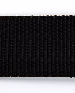 Лента ременная черный 25мм 100% полипропилен арт. ПРС-152-1-ПРС0010360