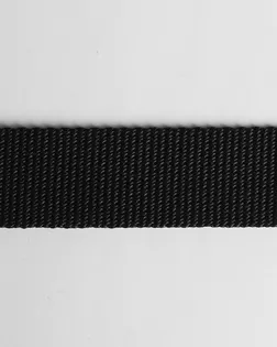 Лента ременная черный 25мм 100% полипропилен арт. ПРС-153-1-ПРС0010374