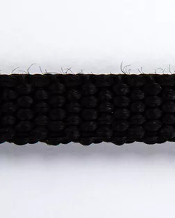 Лента стропа черный 10мм 100% полипропилен арт. ПРС-155-1-ПРС0010376