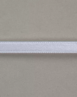 Лента атласная белый 6мм 100% полиэстер арт. ПРС-526-1-ПРС0015041