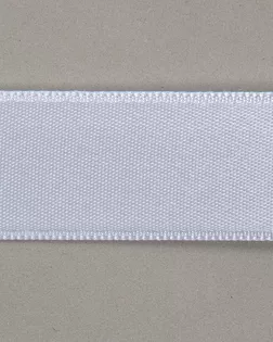 Лента атласная белый 24мм 100% полиэстер арт. ПРС-529-5-ПРС0015217