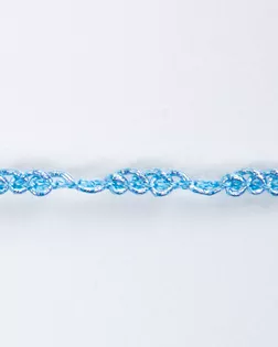 Тесьма металлизированная голубой 3мм метанит арт. ПРС-957-3-ПРС0023470