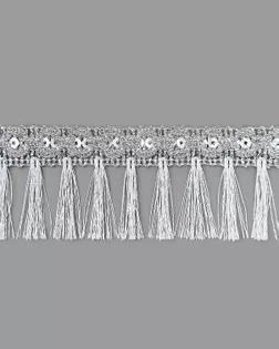 Бахрома металлизированная ш.4,5см (уп.13,7м) арт. БДМ-12-2-33180.002