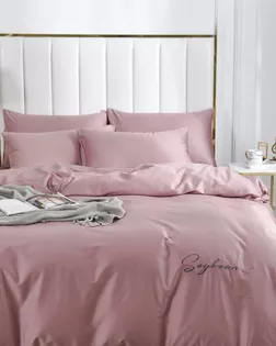 Сатин-Твил г/к air jet, шир.235см, пл.110гр, color.light S10(17-1514) пепельная роза арт. СО-322-1-Б00099.004