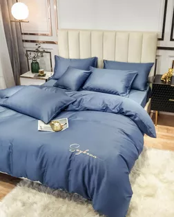 Сатин-Твил г/к air jet, шир.235см, пл.110гр, color.dark S3 арт. СО-332-1-Б00100.005