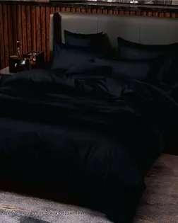 Сатин г/к ш.250см, пл.115+/-5гр/м2, рис.OS-90121 черный арт. СО-392-1-Б00374.001