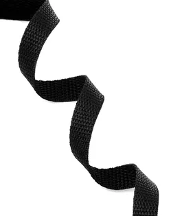 Стропа ш.1,5см; пл.7,7гр/м.п. 50м (черный) арт. СТОД-4-1-42691