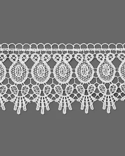 Кружево плетеное ш.10см 13,7м (белый) арт. КП-385-1-42008.001