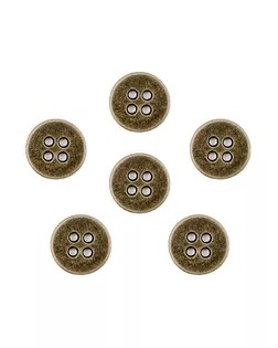 Пуговицы металл 16L д.1см (36шт) арт. ПМ-301-5-33900.005