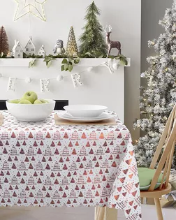 Скатерть К 140*220 печать Браво арт 1 Новогодняя ИКР арт. ТДИВН-4966-1-ТДИВН0148030