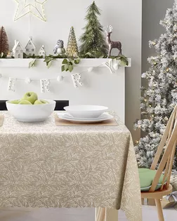 Скатерть К 140*180 жаккард Браво кремовый арт 6 ИКР арт. ТДИВН-4972-1-ТДИВН0148047