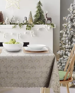 Скатерть К 140*180 жаккард Браво кофейный арт 6 ИКР арт. ТДИВН-4978-1-ТДИВН0148053