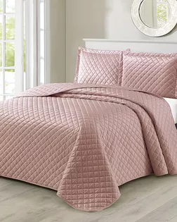 Покрывало 220*240 Браво + 2нав 50*70 м2004 пудровый 7011-28 арт. ТДИВН-6457-1-ТДИВН0151720