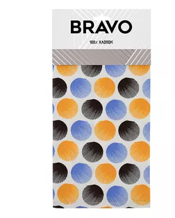 Полотенце К 35*60 кухонное Браво Круги ИКР арт. ТДИВН-5518-1-ТДИВН0151972