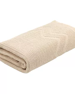 Махровое полотенце УЗБ Касан м7775_05 L 70*130 беж арт. ТДИВН-6032-1-ТДИВН0157015