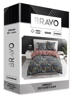 КПБ сем BRAVO Collection нав.70*70 м.361 рис.6275-1+6026а-1 Кэмпион арт. ТДИВН-6776-1-ТДИВН0157736