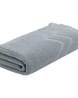 Махровое полотенце УЗБ Касан м7775_11 S 30* 60 сер арт. ТДИВН-6243-1-ТДИВН0158152