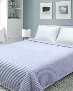 Покрывало 200*220 BRAVO велсофт Волна г/к №57 серебро арт. ТДИВН-6930-1-ТДИВН0165259