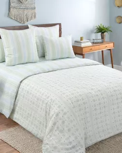 Шарлотта 2 Зел Простыня Евро ПЕРКАЛЬ ЭКОНОМ арт 002ПЭ арт. ТЕКСД-29780-1-ТЕКСД0029781