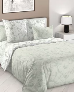 Malvaceae 1 зел КПБ 1,5 сп.  арт. 1800ПН арт. ТЕКСД-30135-1-ТЕКСД0030136