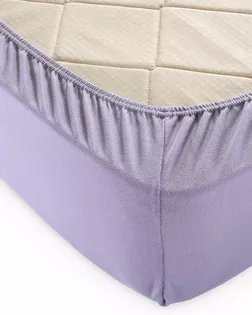 Лиловый простыня ТРИКОТАЖ 120*200*20 на резинке Р011Т арт. ТЕКСД-2578-1-ТЕКСД0002578