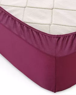 Марсала простыня ТРИКОТАЖ 140*200*20 на резинке Р012Т арт. ТЕКСД-2611-1-ТЕКСД0002611