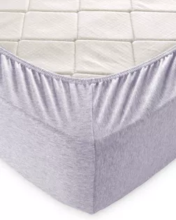 Чабрец простыня трикотаж МЕЛАНЖ 140*200*30 на резинке Р012ТМ 140 гр арт. ТЕКСД-26987-1-ТЕКСД0026988