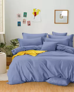 Сатин-Твил г/к air jet, шир.235см, пл.110гр, color.dark 17-3919 арт. СО-328-1-Б00100.001