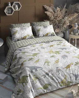 Поплин 150 ш. 105 гр.  Юрский период комп.   рис.7643/1 арт. ПДУ-88-1-Б00409.060